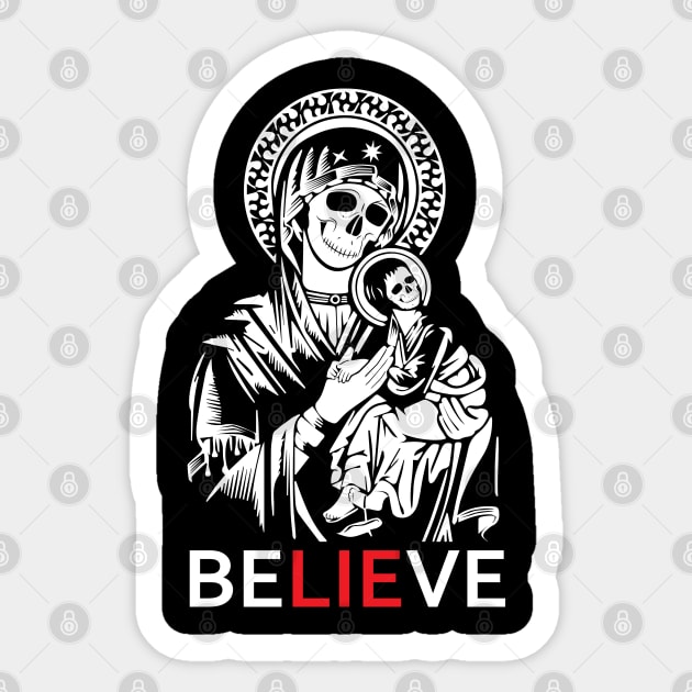 Believe In Antichrist Sticker by BlackRavenOath